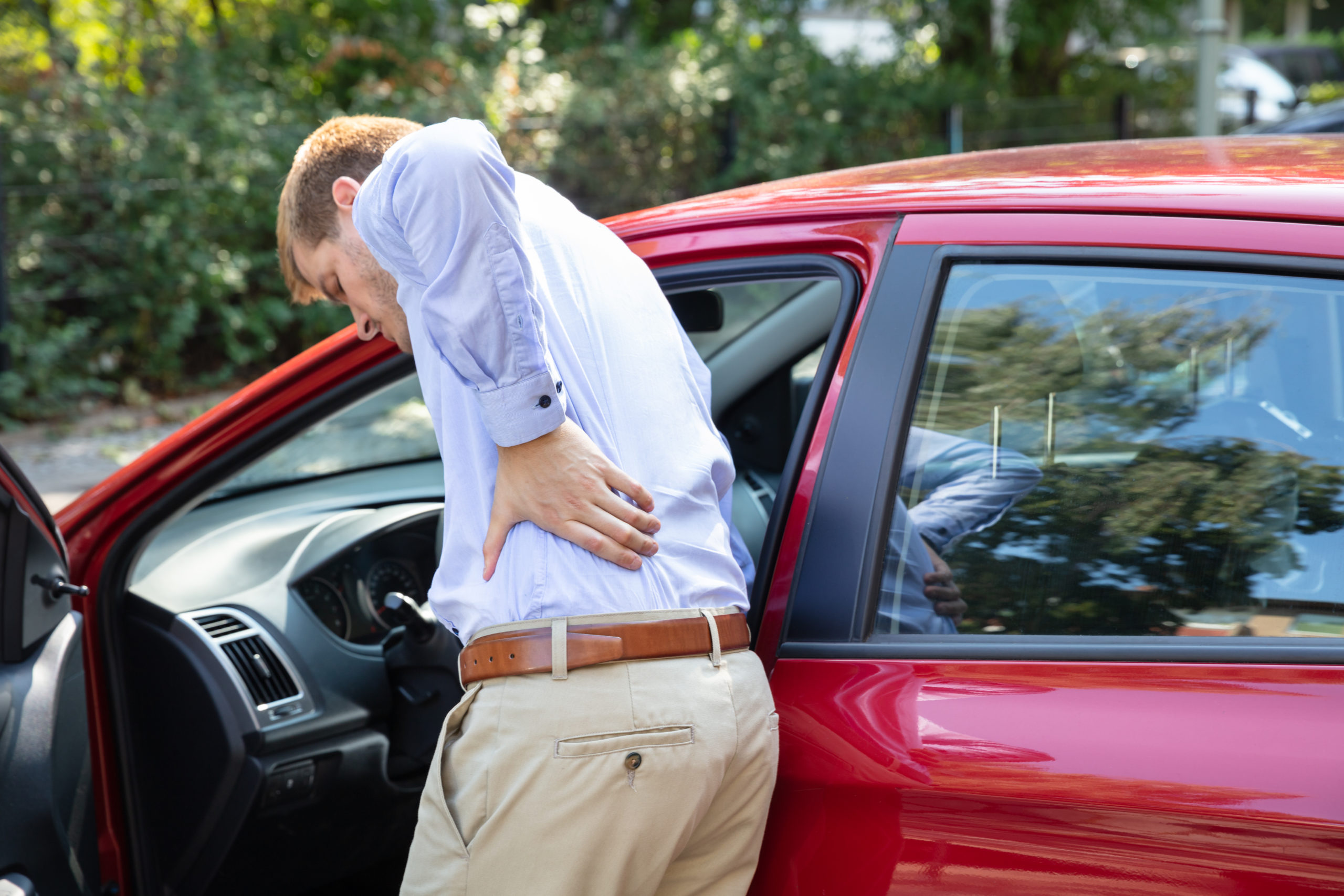 How to Avoid Back Pain in a Car